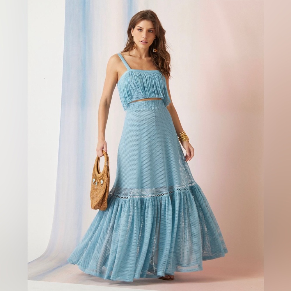 Matching set - top and maxi skirt